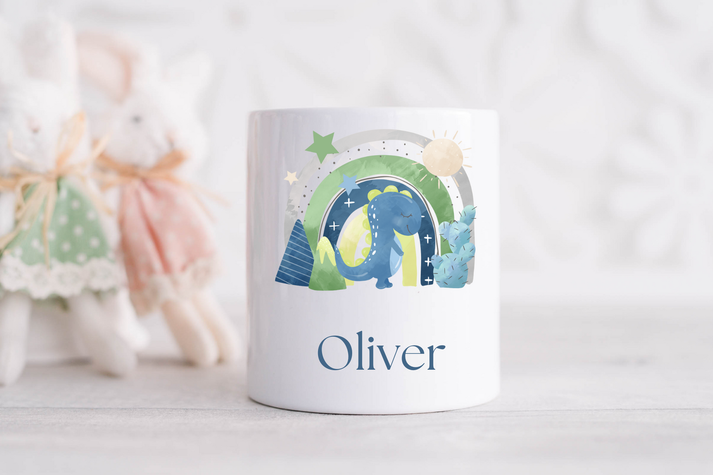 Personalised Dinosaur Money Box