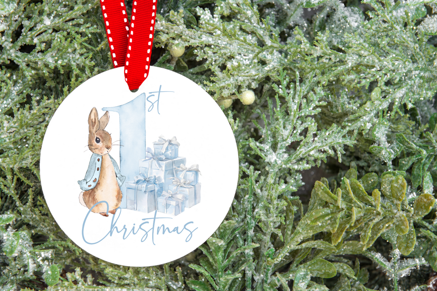 Peter Rabbit 1st Christmas Bauble