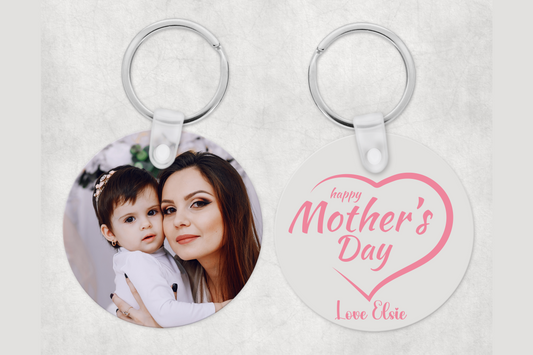 Mother's Day Photo Keyring