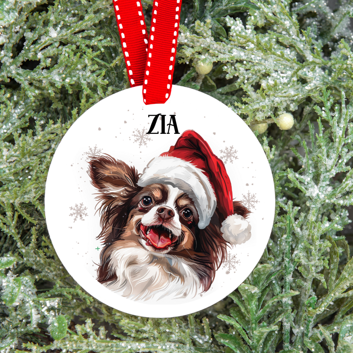 Personalised Dog Christmas Tree Decoration