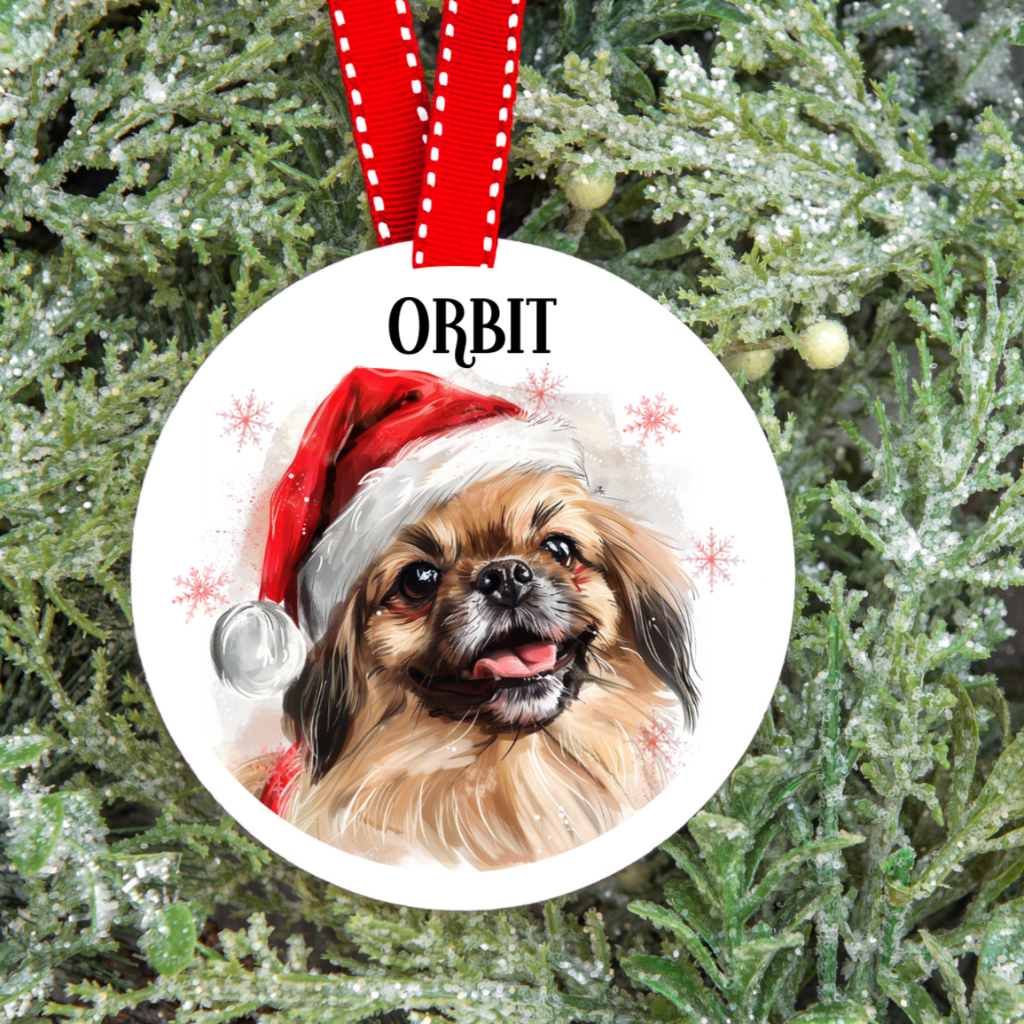 Personalised Dog Christmas Tree Decoration