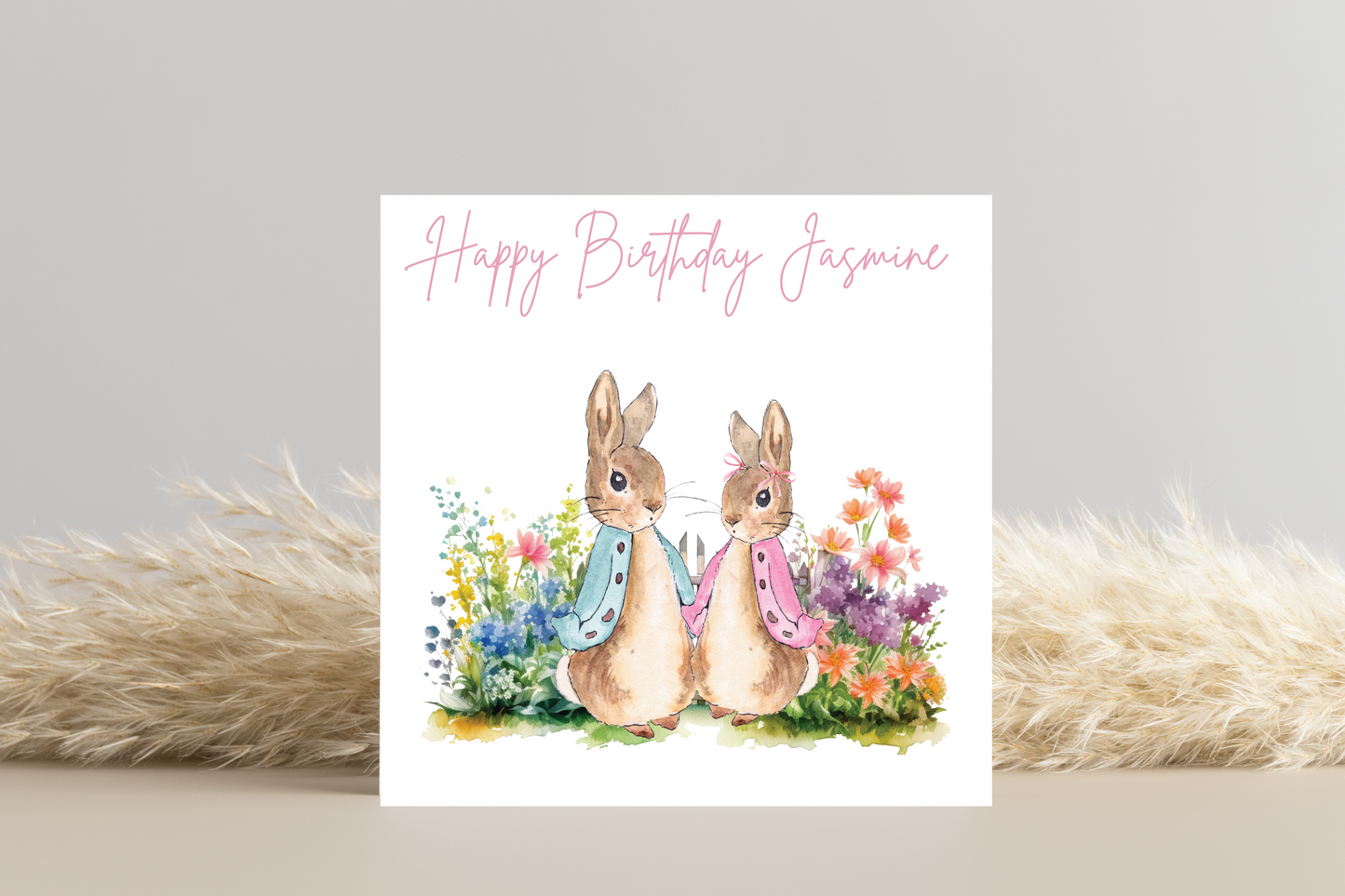 Peter Rabbit Birthday Card | Personalise