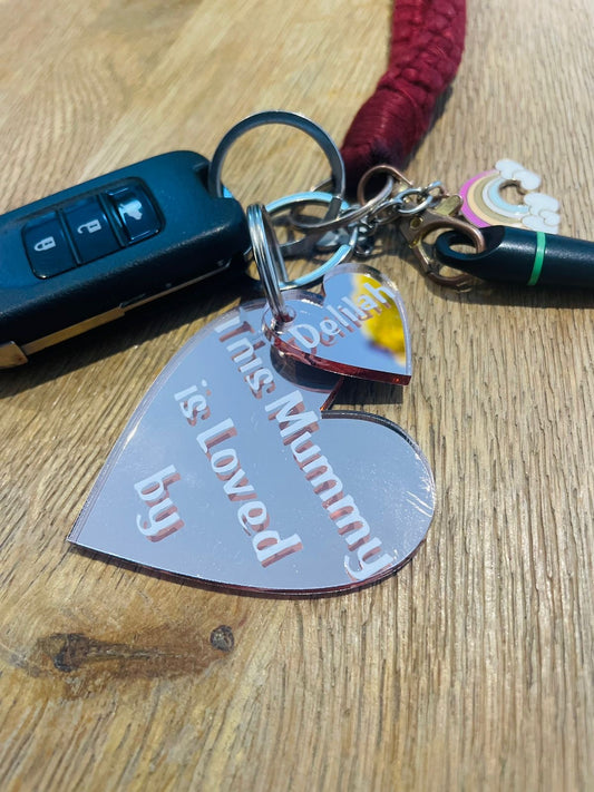 Loved by keyring