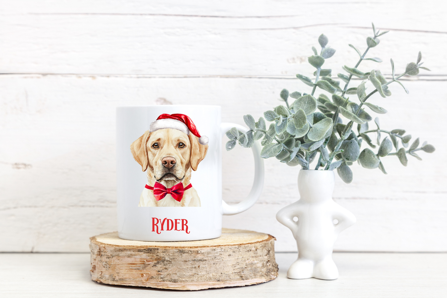 Personalised Christmas Dog Mug