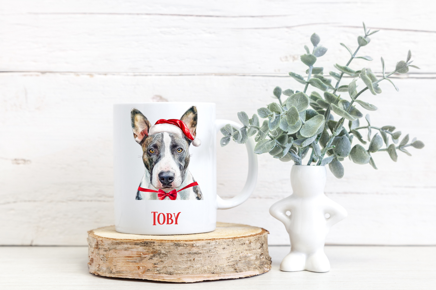 Personalised Christmas Dog Mug