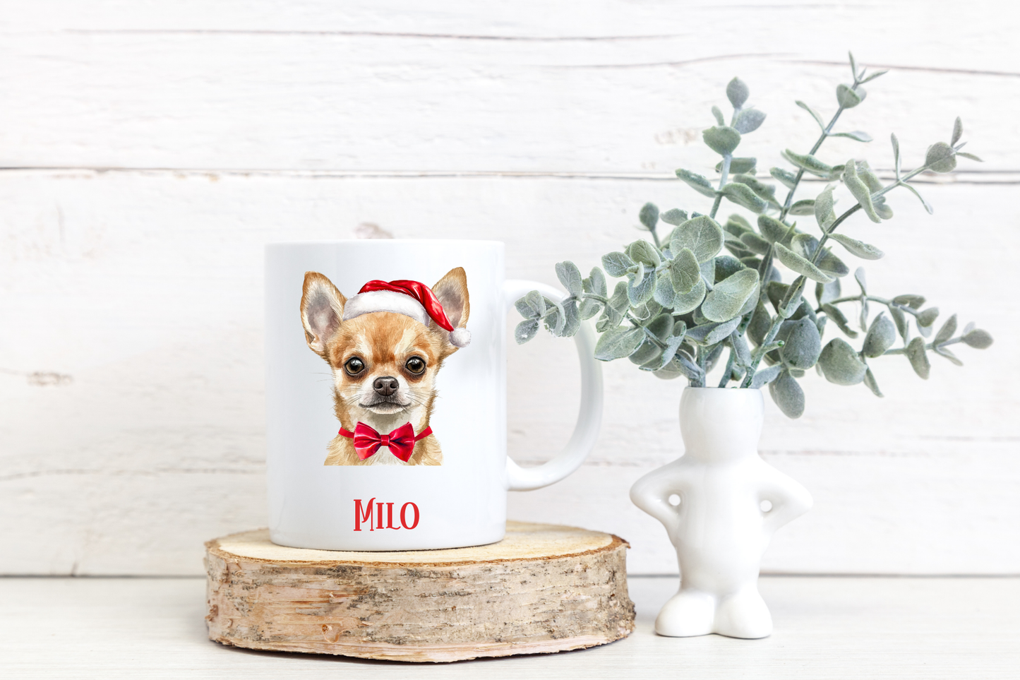 Personalised Christmas Dog Mug