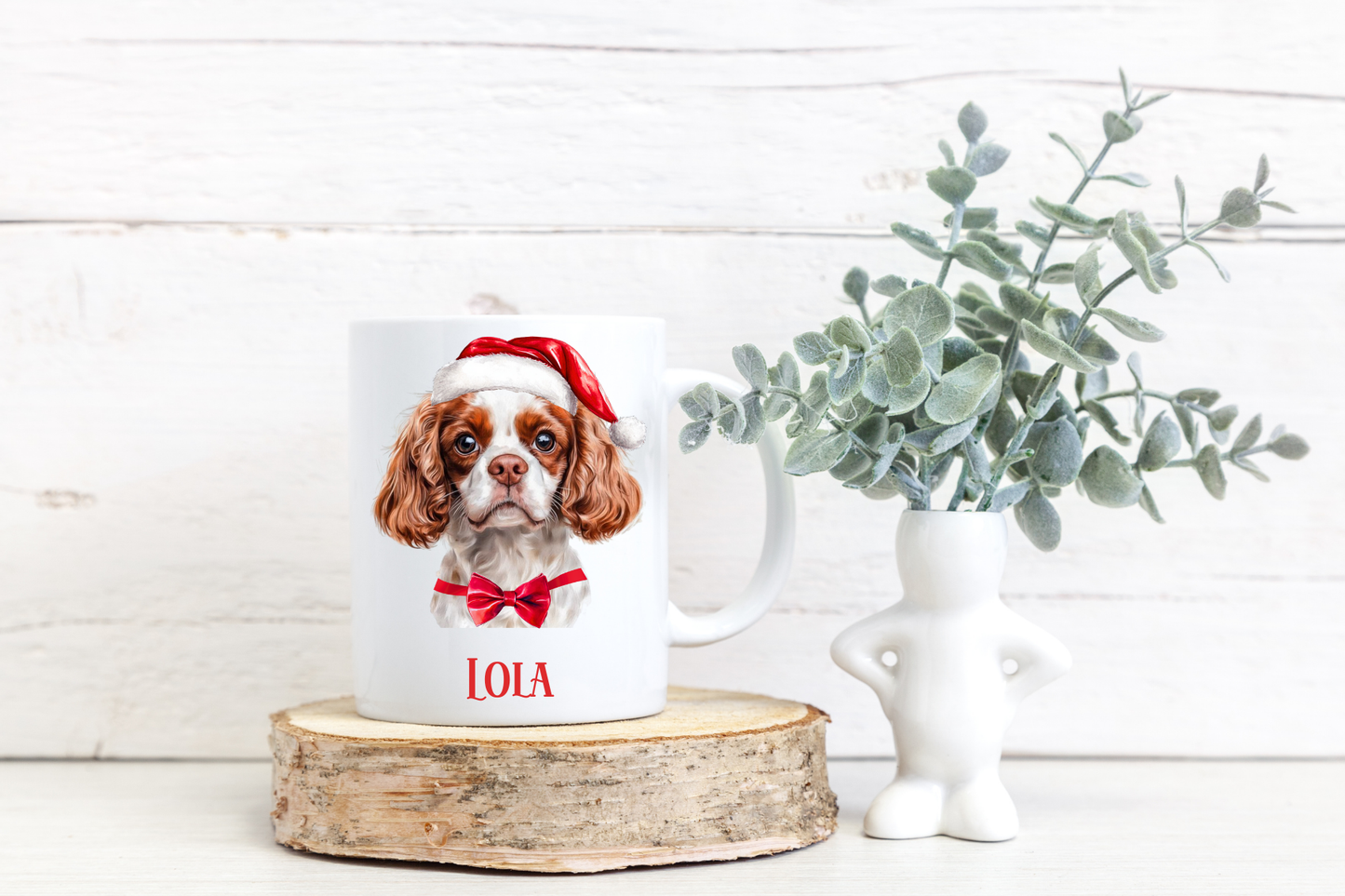 Personalised Christmas Dog Mug