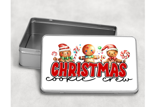 Christmas Cookie Crew Tin