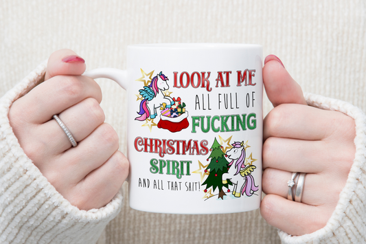 Look at me Christmas Spirit Mug