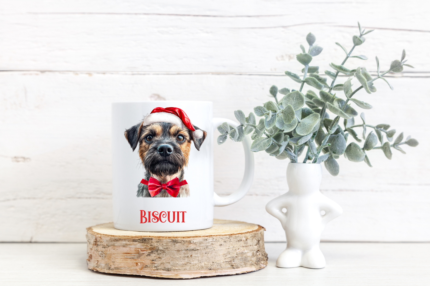 Personalised Christmas Dog Mug