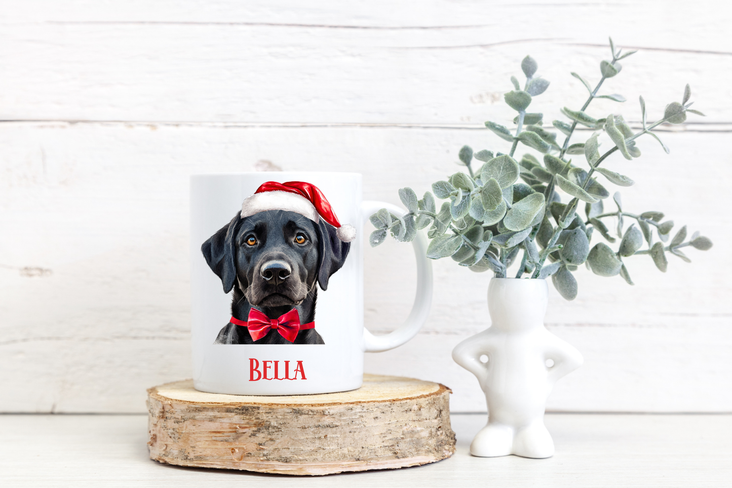 Personalised Christmas Dog Mug