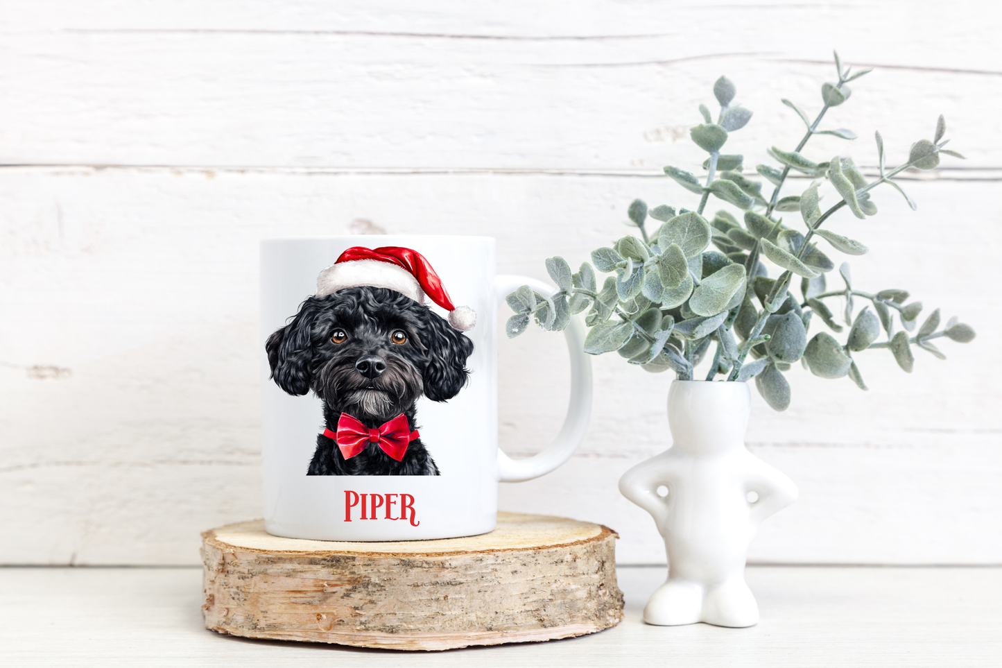 Personalised Christmas Dog Mug