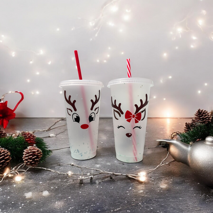 Personalised Reindeer Coldcup