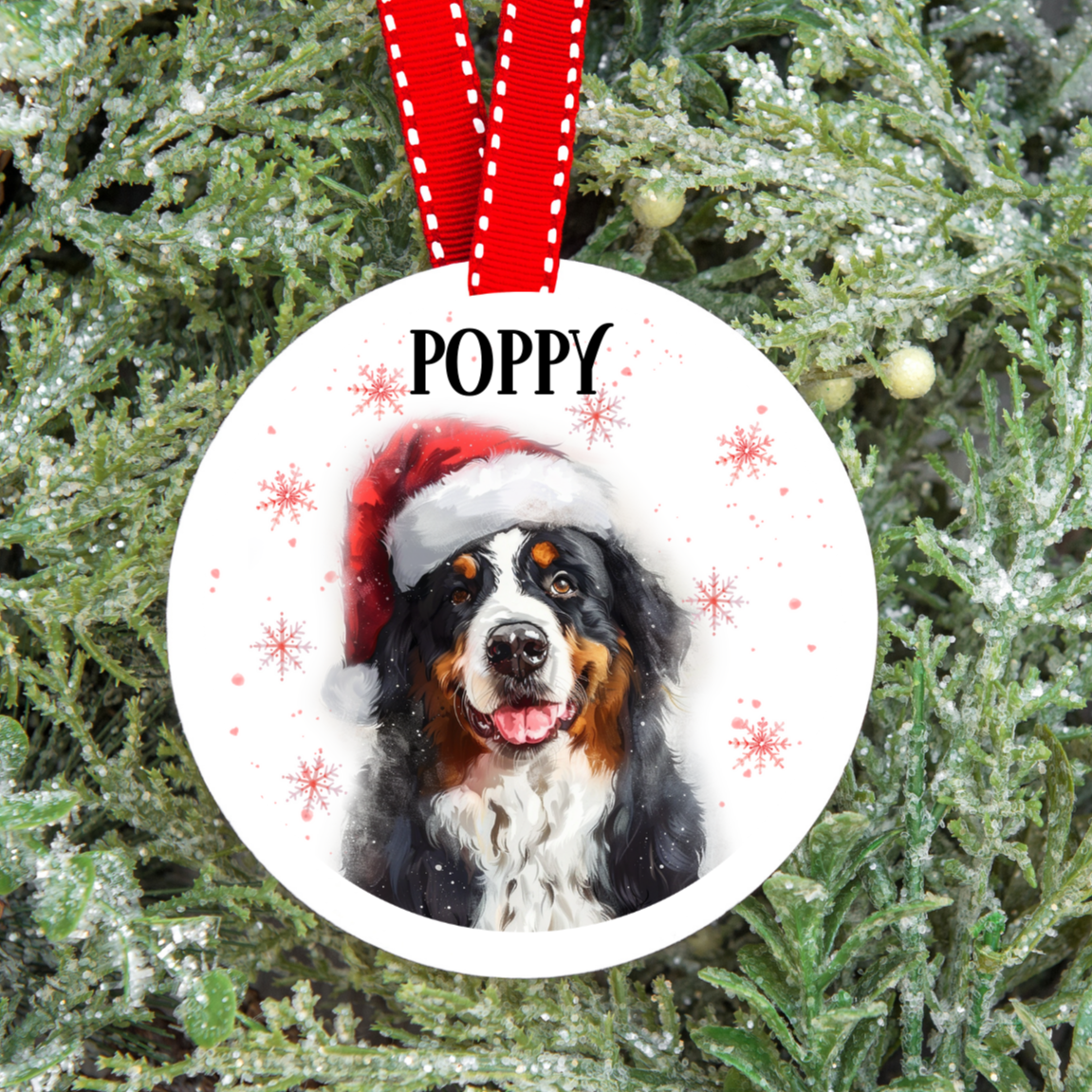 Personalised Dog Christmas Tree Decoration