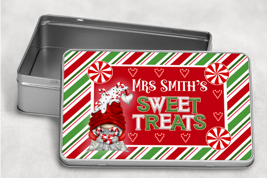 Personalised Teacher Sweet Treats Tin