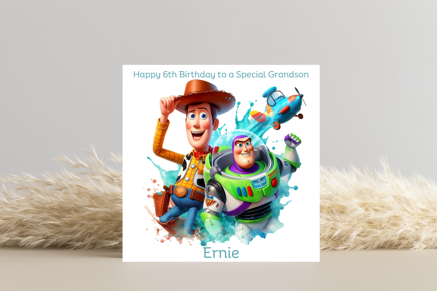 Personalised Toy Story Birthday Card for Kids