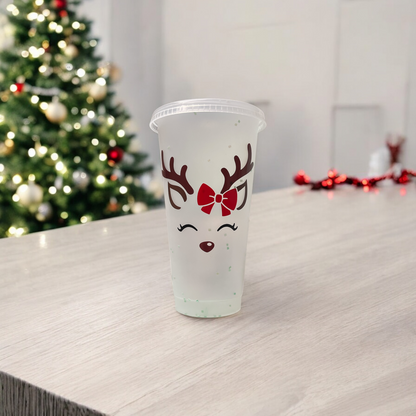 Personalised Reindeer Coldcup