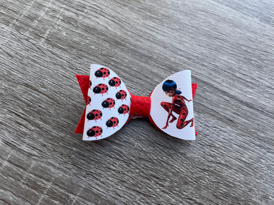 Miraculous Ladybug hair bow