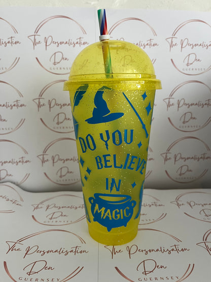 Yellow Harry Potter Done Cold Cup