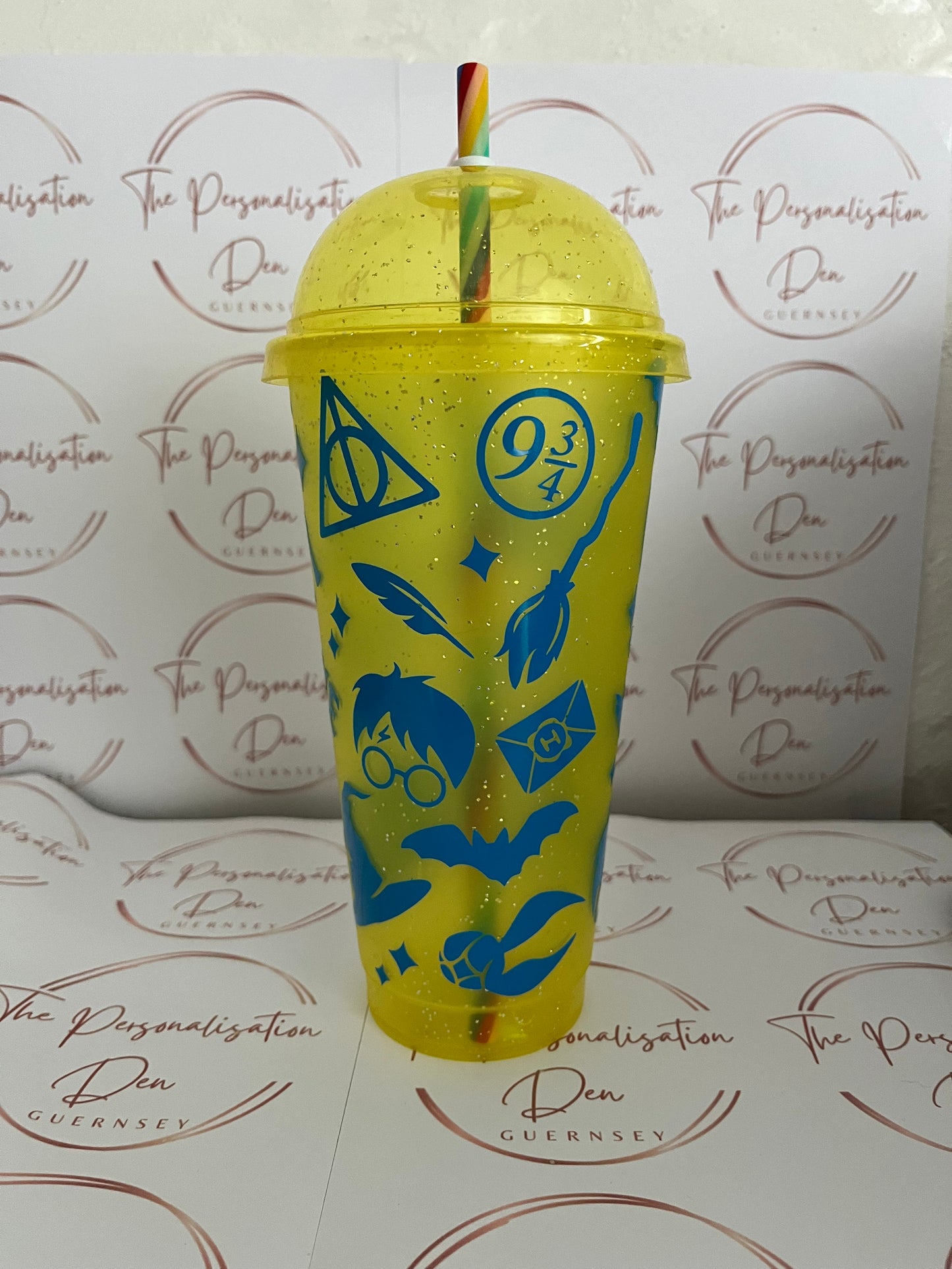 Yellow Harry Potter Done Cold Cup