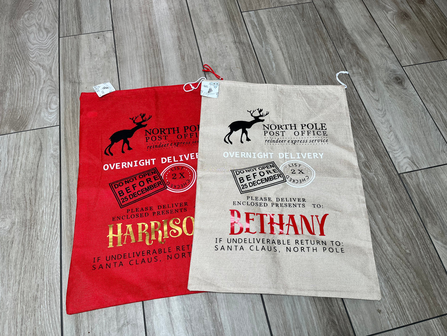 Personalised Special Delivery Christmas Sack