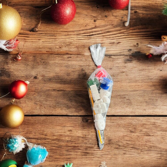 Paint your own Christmas Shapes cone