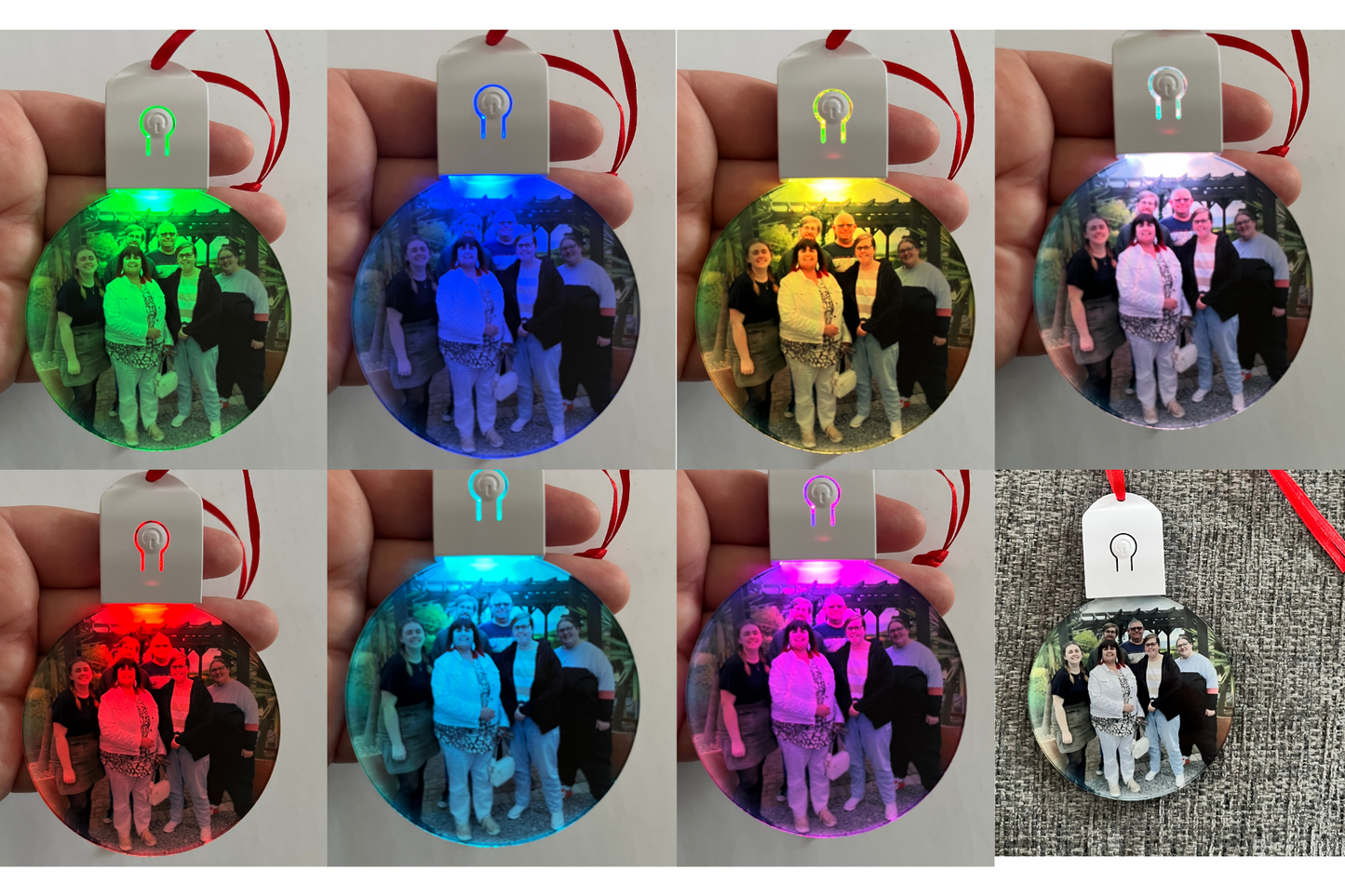 Personalised Photo Light Up Decoration