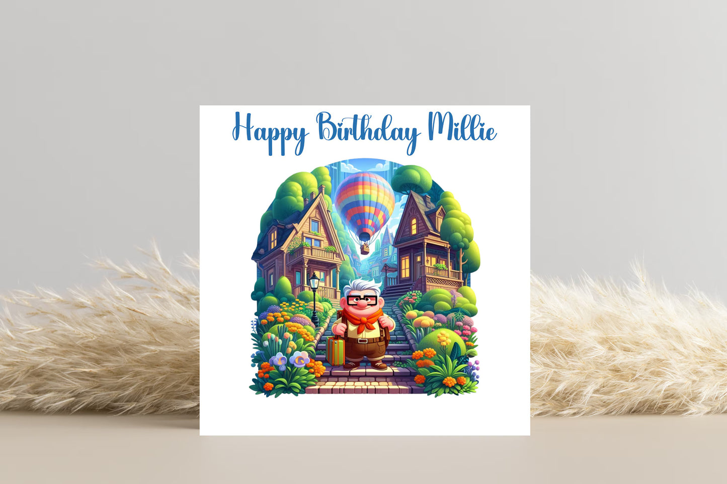 Personalised UP! Birthday Card