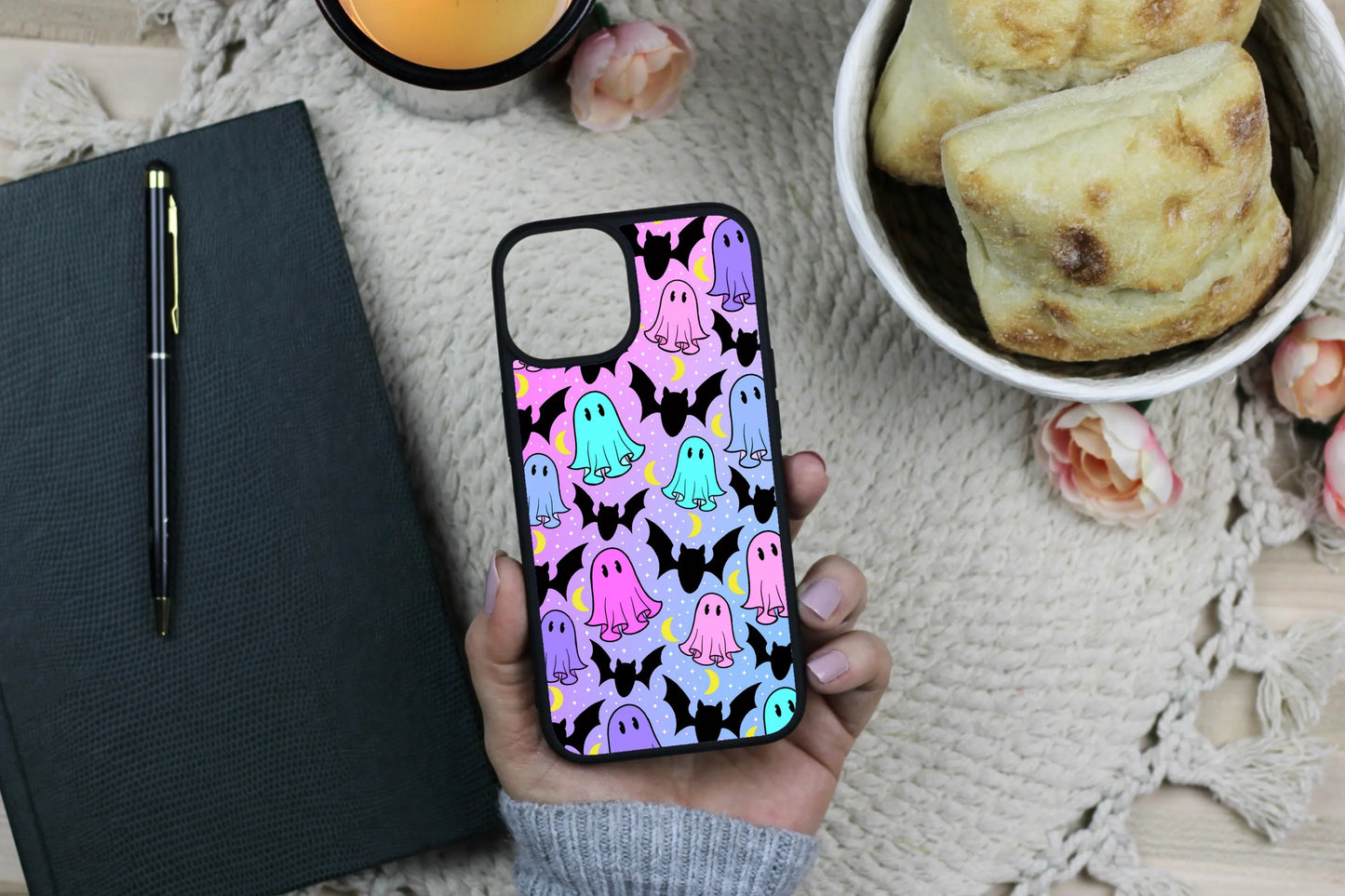 Halloween Ghost Colourful Phone Case