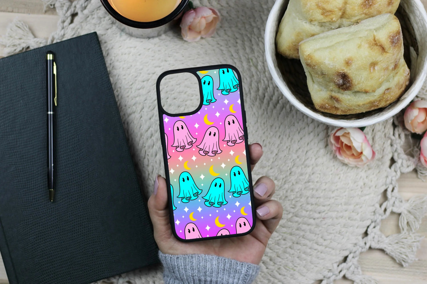 Halloween Ghost Colourful Phone Case