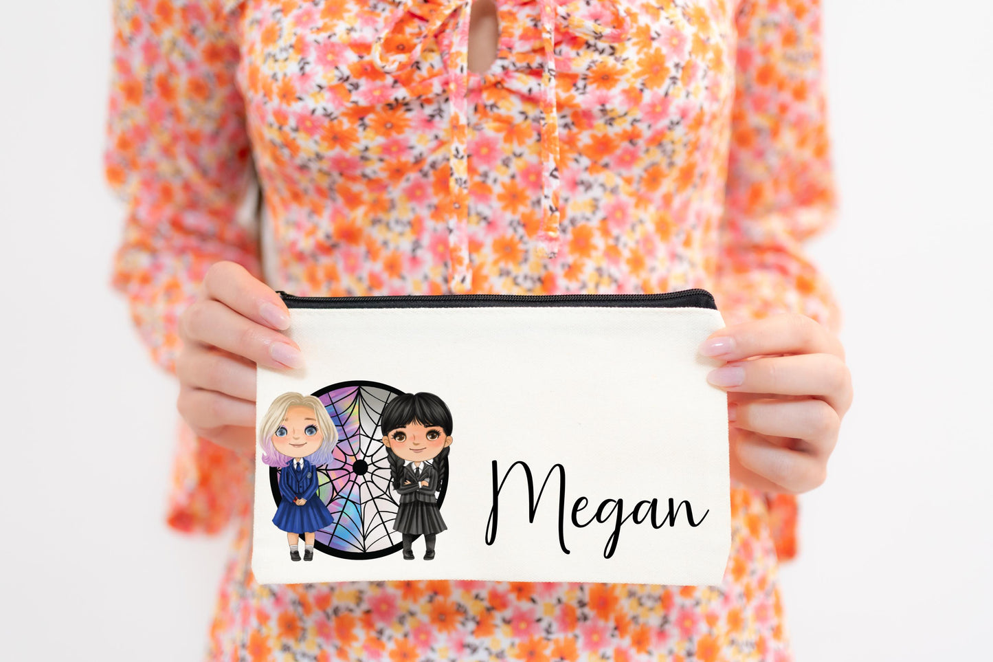 Personalised Wednesday Addams Pencil Case