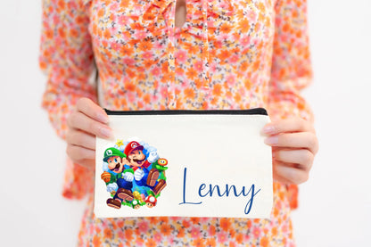 Personalised Super Mario Pencil Case