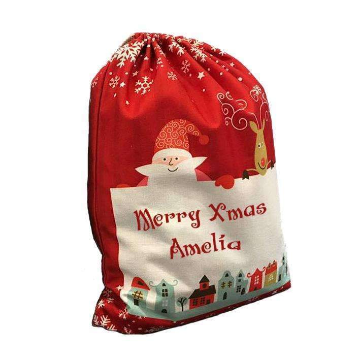 Personalised Small Christmas Sack