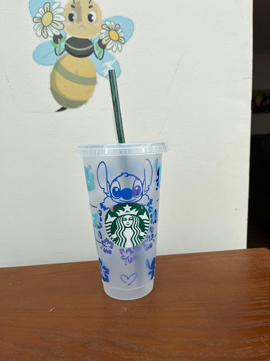 Stitch Cold Cup - Reusable 24oz Cup -