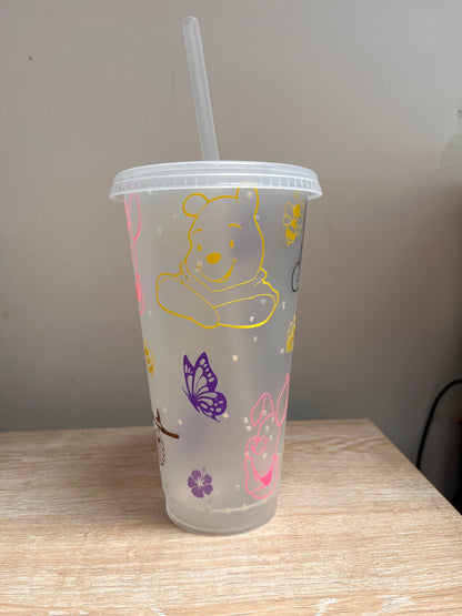 Winnie the Pooh Reusable Cold Cup - Perfect Gift for Fans