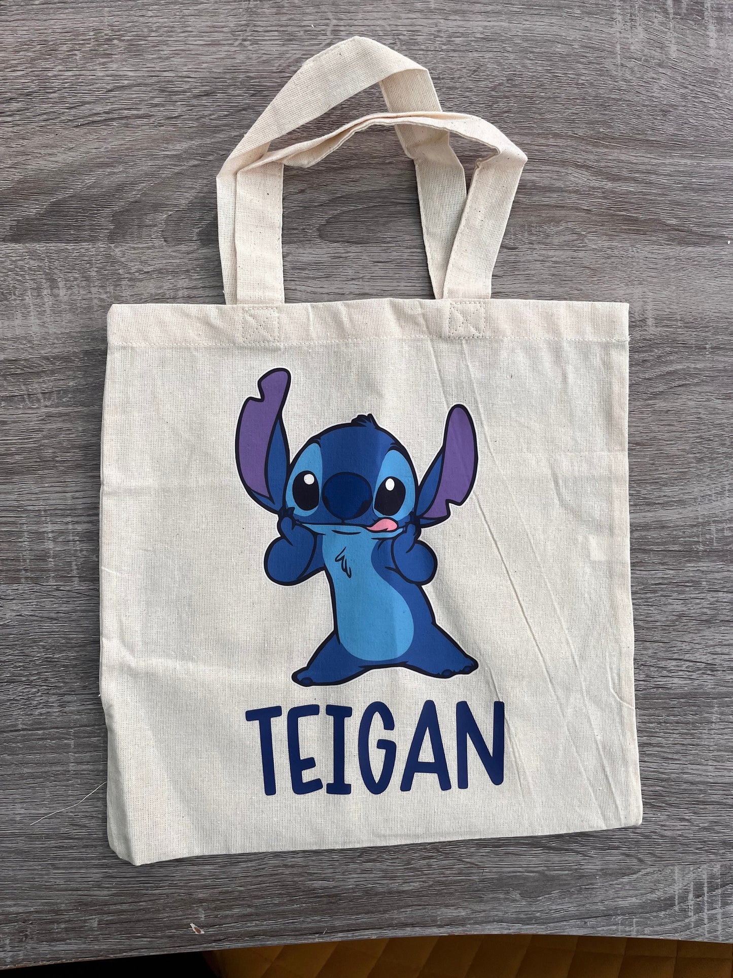 Personalised Stitch Cotton Tote Bag